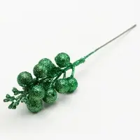 Ягоды для декора, зелёного цвета, 4,5 &times; 4,5 &times; 20 см