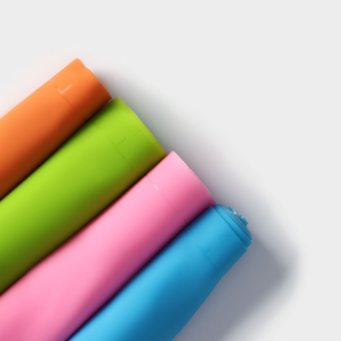 Коврик для выпечки с разметкой Доляна &laquo;Буссен&raquo;, силикон, 49&times;39 см, цвет МИКС