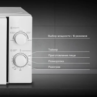 Микроволновая Печь HYM-M2068 20л. 700Вт белый