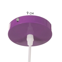 Светильник Edward 1х40Вт Е27 пр-1м темно-фиолетовый 38х38х25см