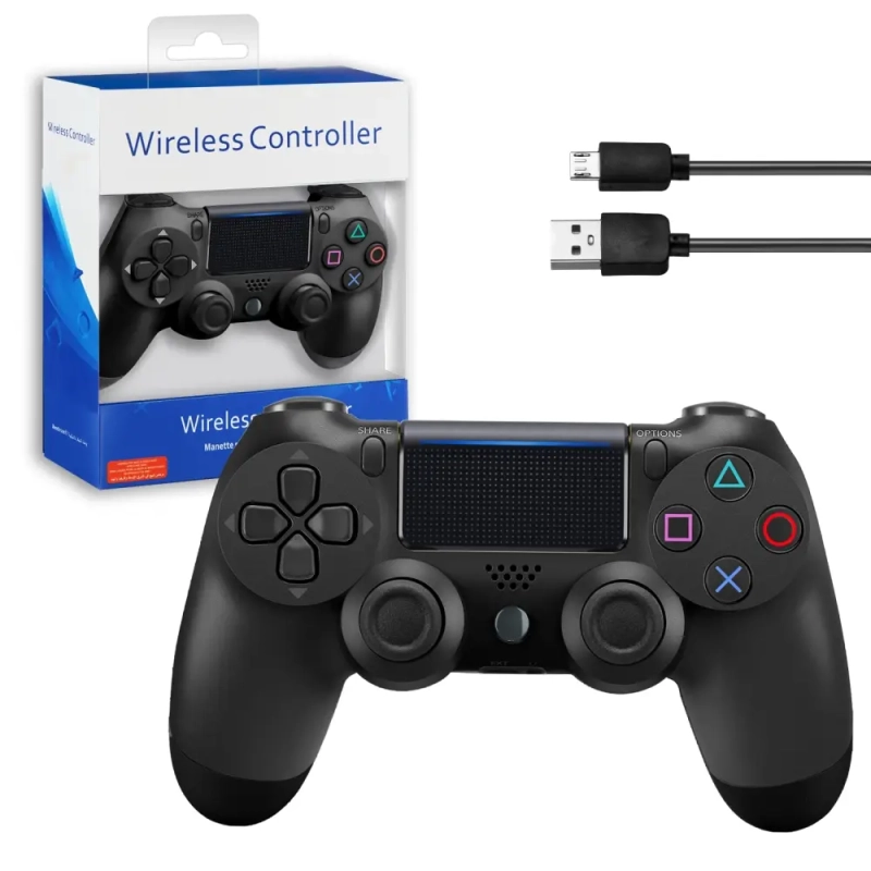 Джойстик PS4 DualShock беспроводной AA черный