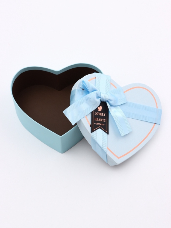 Набор коробок 3 в 1 сердца 22 х 20 х 9;  18.5 х 17 х 7.5; 1 6 х 14 х 6 см