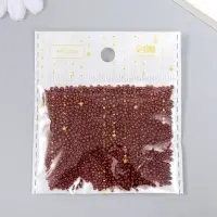 Бисер стекло 12/0 "Бразилин" 15 гр