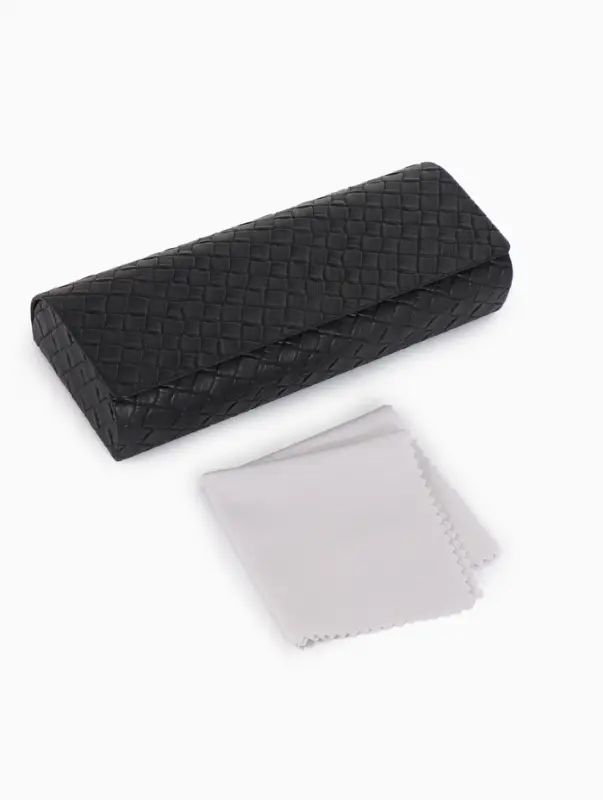 Футляр для очков Июнь2502 15,5*6*3 см, магнит, черный