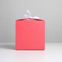 Коробка подарочная складная, упаковка, &laquo;Красная&raquo;, 12 х 12 х 12 см