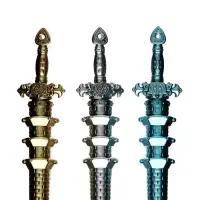 Ручка - прикол гелевая &laquo;Рыцарский меч&raquo;, МИКС