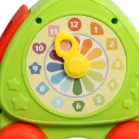 Развивающий сортер "Черепашка" с циферблатом, на колесиках