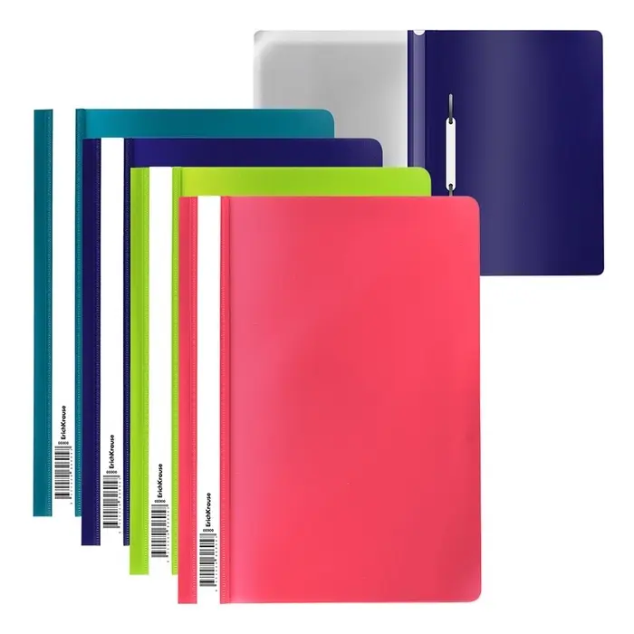 Папка-скоросшиватель А4 ErichKrause Matt-touch Reef с перфорацией, софт-тач, микс