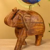 Глобус сувенирный, 22&times;12.5&times;353.5 см, подставка дерево