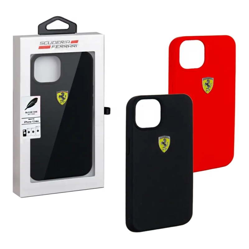 Чехол iph 13 mini Ferrari silicone