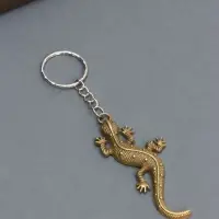 Брелок металл "Ящерица" 7,2х3,3 см