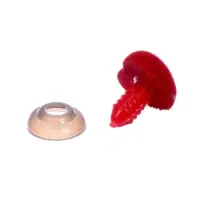 Носик винтовой с заглушкой, ворсистый, набор 6 шт., размер 1 шт.: 1.6&times;1.5 см