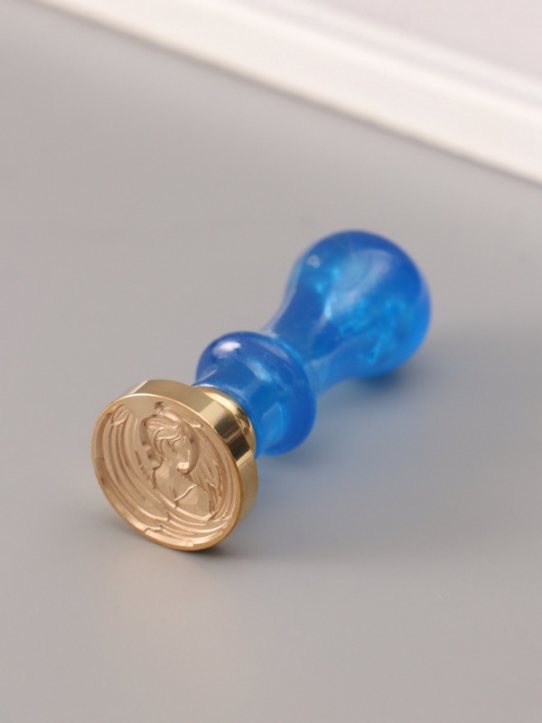 Сургучный набор "Ангел" печать, ручка, сургуч 12,5х10х3,6 см