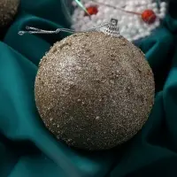 Набор шаров пластик d-8 см, 9 шт "Орсон" люкс