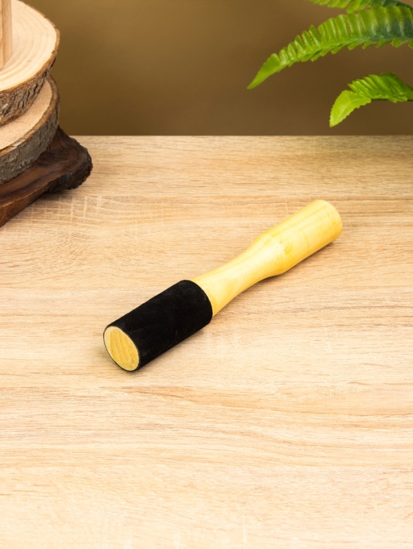 Молоток для поющей чаши, манговое дерево 3х3х17,5 см