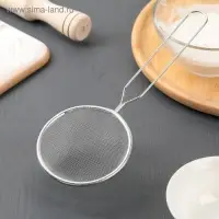 Сито Доляна &laquo;Помощник&raquo;, d=8 см, нержавеющая сталь