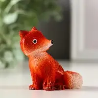 Сувенир полистоун "Маленькая лисичка" МИКС 5,8х3,5х5,6 см