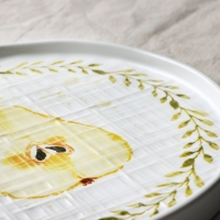 Тарелка керамическая &laquo;Летний день&raquo;, 21.2 см, цвет белый