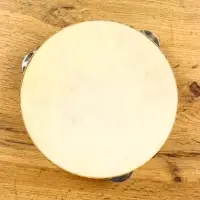 Сувенирный музыкальный инструмент "Бубен" махагон, 19х19х7 см