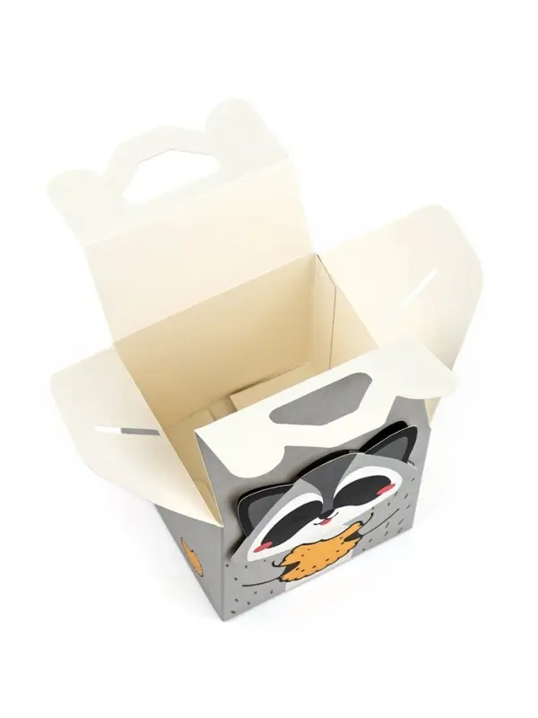 Подарочная коробка, упаковка &laquo;Енотик&raquo; 10 х 10 х 10 см