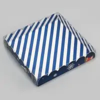 Коробка для печенья, &laquo;Новогодняя почта&raquo;, 18&times;18&times;3 см