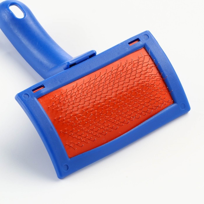 Пуходерка без капель, эргономичная ручка, 10 х 15 см, микс