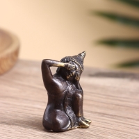 Сувенир бронза "Будда" 5х3х7 см