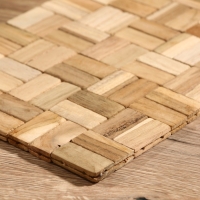 Коврик из тикового дерева, 30х20х0,7 см