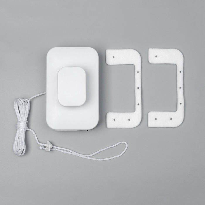 Магнитная щётка для мытья окон с двух сторон Raccoon &laquo;Модерн&raquo;, прямоугольная, на стекло 3-10 мм