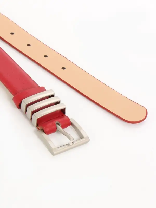 Ремень жен 05-01-02-01, Март2508, 2,8*0,3*110 см, без винта, пряж металл, 1 прокол,