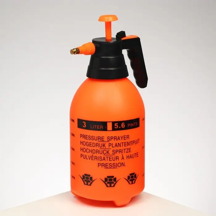 Опрыскиватель помповый, 3 л, металлический наконечник, Greengo