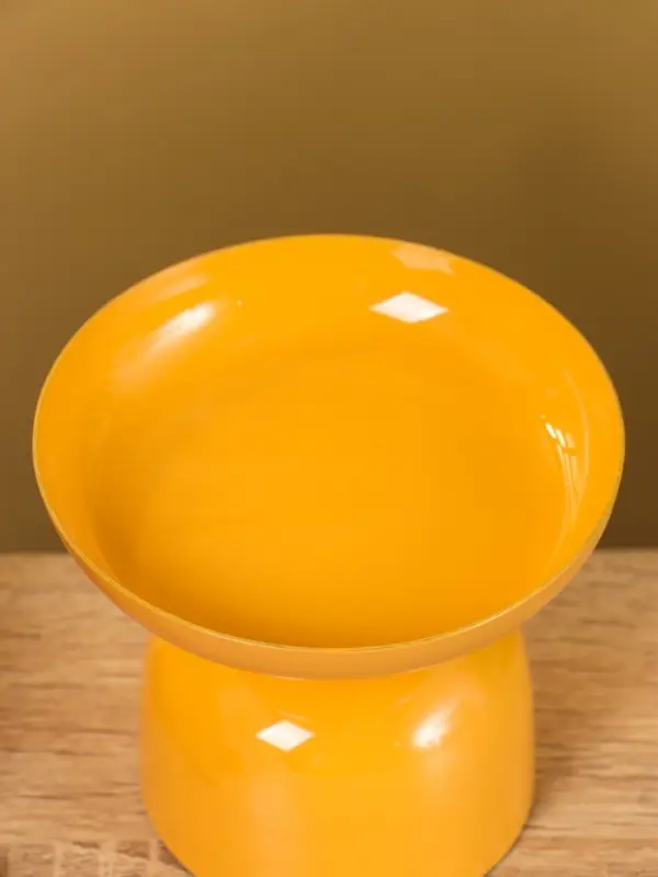 Подсвечник на 1 свечу "Песок" глянцевый 10х10х9 см