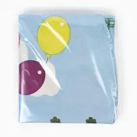 Воздушный шар фольгированный 18" круг "Синий трактор, Веселое путешествие" набор 5 штук