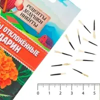 Семена цветов Бархатцы отклонённые "Мандарин", махровые, 0,3 г