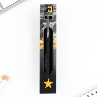 Ручка шариковая пластик, синяя паста &laquo;23 февраля&raquo;