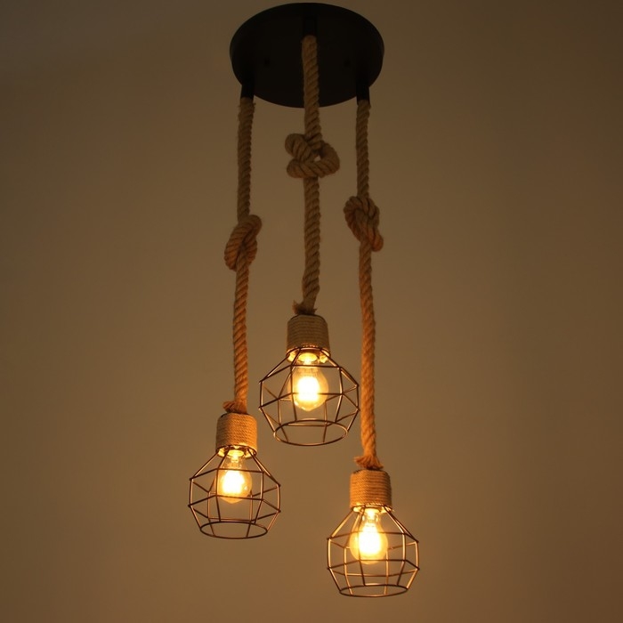 Светильник BayerLux 2605/3 E27 40Вт черный 30x30x19-119 см