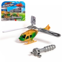 Вертолёт &laquo;Защитник&raquo;, с запуском, цвет МИКС
