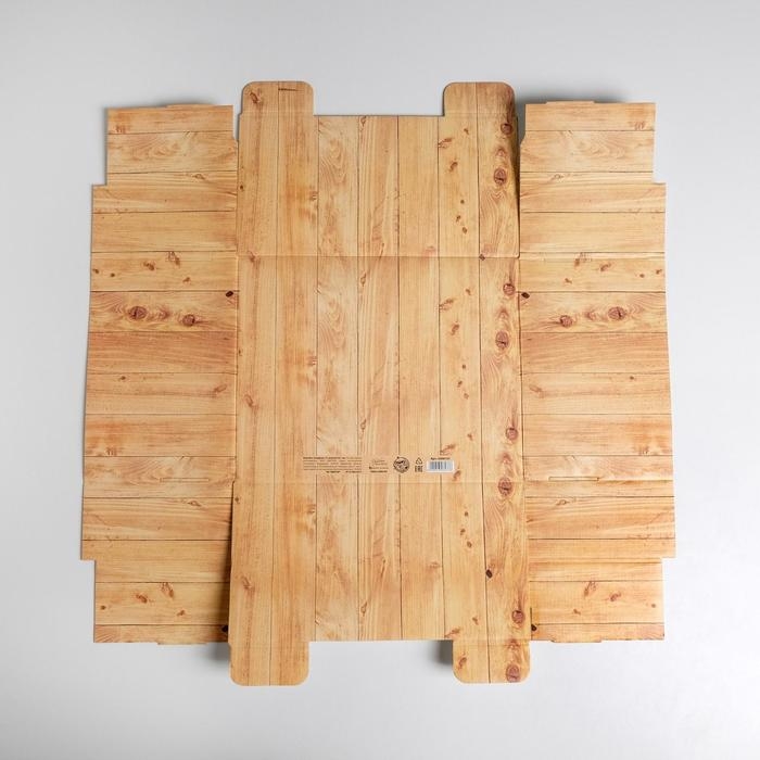 Коробка подарочная складная, упаковка, &laquo;Дерево&raquo;, 31 х 25.5 х 16 см