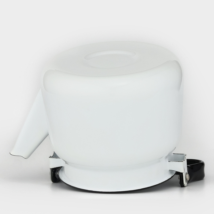 Чайник, 2,3 л, без деколи, эмалированная крышка, цвет белый