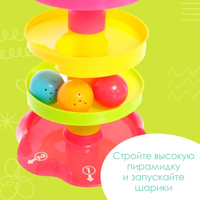 Пирамидка &laquo;Мартышка&raquo;, 5 элементов