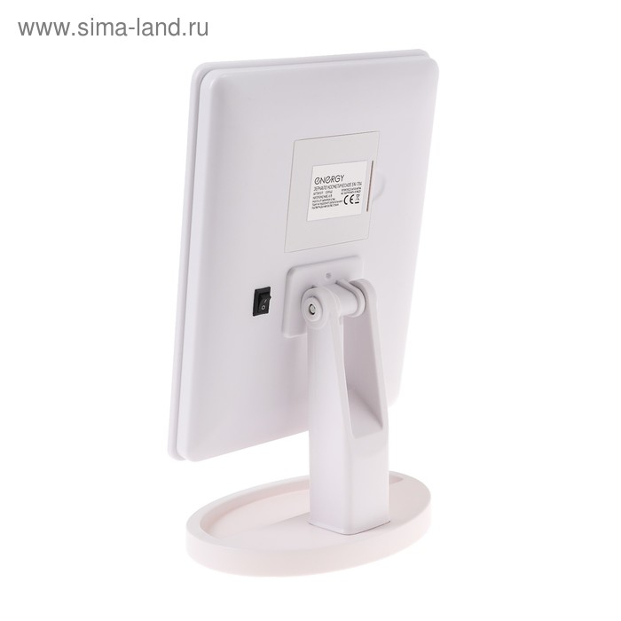 Зеркало ENERGY EN-704, подсветка, 26 х 17 х 12 см, 4хАА