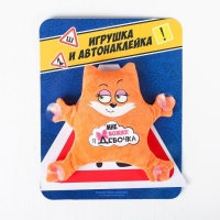 Игрушка для авто &laquo;Мне можно! Я девочка&raquo;, 19х4х21 см