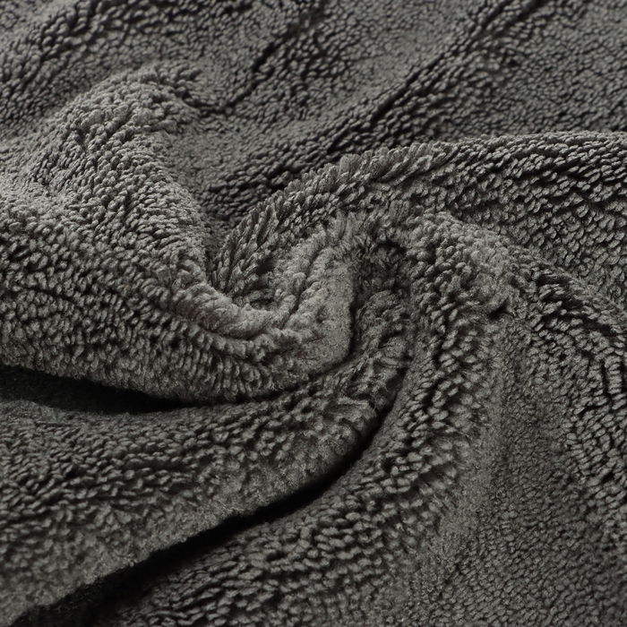 Салфетка из мягкой микрофибры пушистая, полирующая, супервпитывающая 40 х 40 см, 400 г/м&sup2;