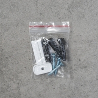 Диспенсер туалетной бумаги, 28&times;27,5&times;12 см, втулка 6,5 см, пластик, цвет чёрный