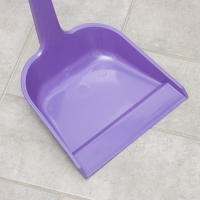 Совок для мусора квадратный с ручкой, МИКС