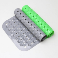 Коврик противоскользящий в ванну на присосках Доляна &laquo;Пузырьки&raquo;, 37&times;71 см, цвет МИКС