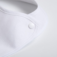 Нагрудник/слюнявчик для кормления &laquo;Little lady&raquo; на кнопке