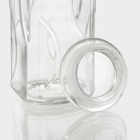 Банка стеклянная для сыпучих продуктов &laquo;Лорд&raquo;, 1,3 л, 9,5&times;22,5 см