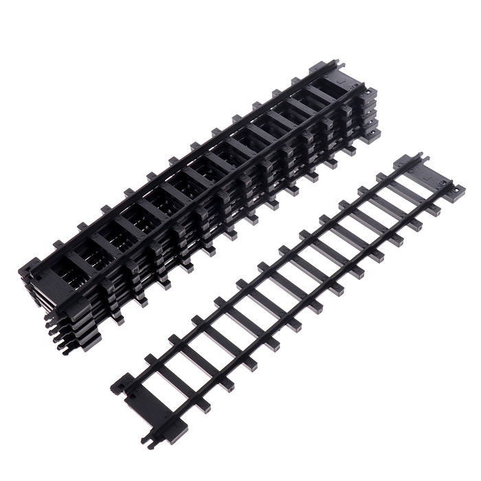 Железная дорога &laquo;Винтаж&raquo;, 2 состава в комплекте, свет и звук, работает от батареек