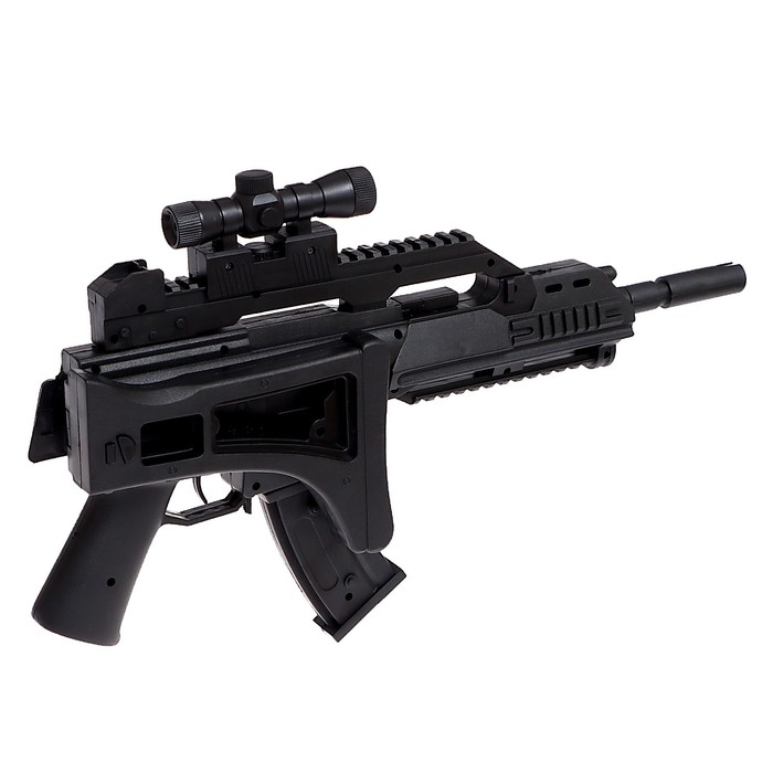 Детское оружие Автомат пневматический &laquo;М4&raquo;, с лазером